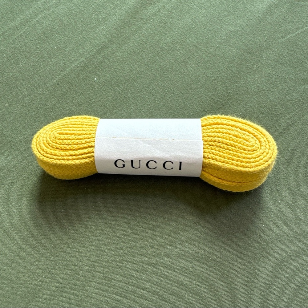 Authentic Gucci Yellow Tan Shoe
